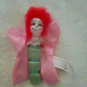 Vintage 97 Heimann Butterfly - Humbug - porcelain face/clown